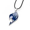 Hot Sell New Anime Fairy Tail Magic Association's Symbol 4 Colors Alloy Necklace Pendent U Pick (Blue) view 1