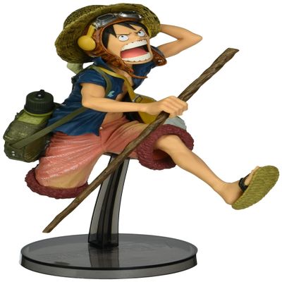 Banpresto One Piece 6.3-Inch Luffy Figure, SCulture Big Zoukeio 4 Volume 1