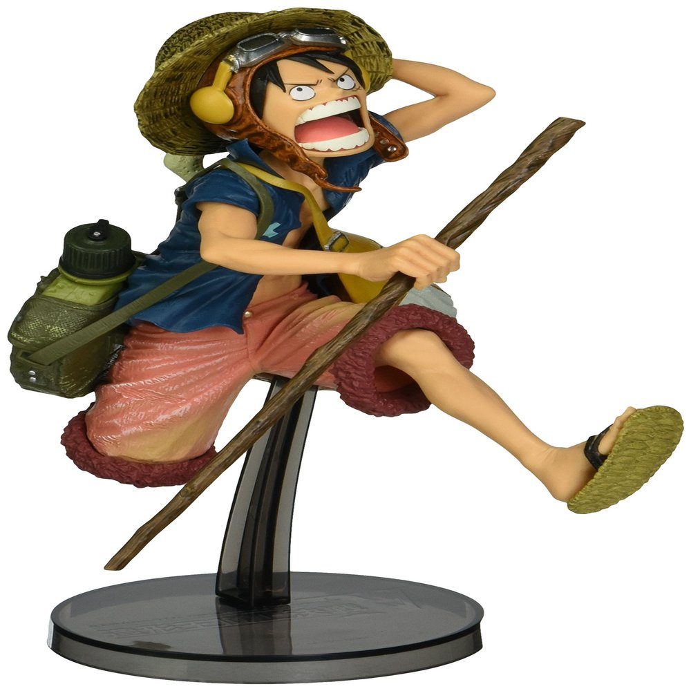Banpresto One Piece 6.3-Inch Luffy Figure, SCulture Big Zoukeio 4 Volume 1