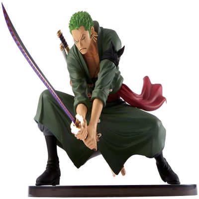 Banpresto One Piece 5-Inch Zoro Figure, SCulture Big Zoukeio 4 Volume 3