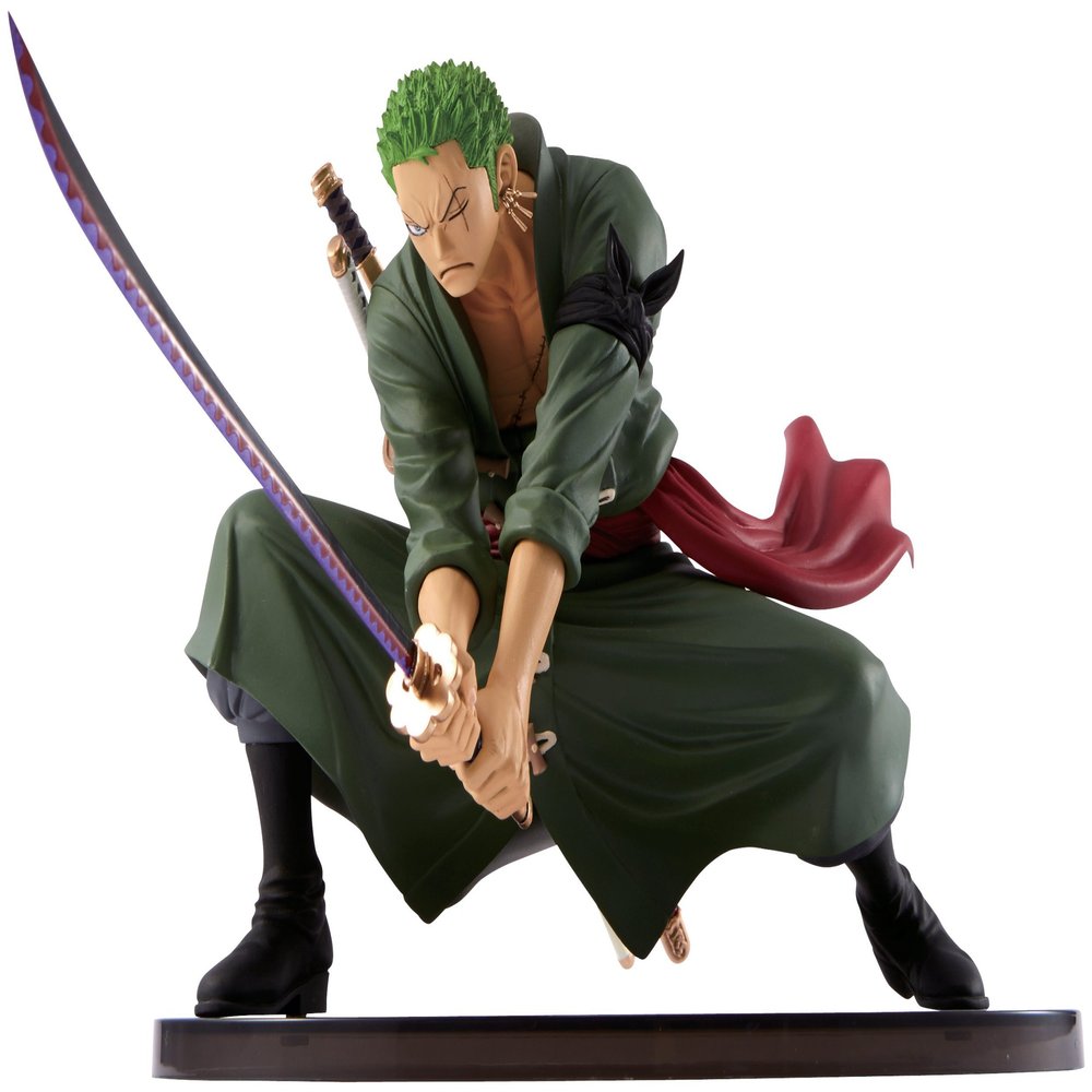 Banpresto One Piece 5-Inch Zoro Figure, SCulture Big Zoukeio 4 Volume 3