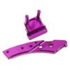 Integy Purple Billet Machined Rear Anti-Bending Plate for HPI Ken Block WR8 Flux view 1
