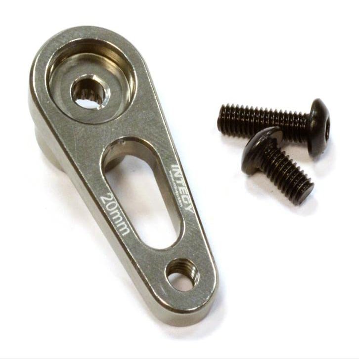 Integy Billet Machined Alloy Servo Horn 23T for KO & JR Servo (r=20mm)