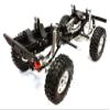 Integy Billet Machined Silver 1/10 Type D90 Roller 4WD Off-Road Scale Crawler ARTR view 2