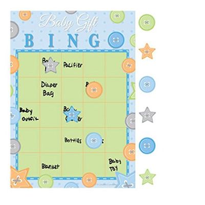 Hoffmaster Group 097561 Bingo Game44; Cute As A Button Boy