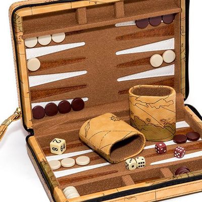United Nations of New York Magnetic Travel Backgammon Set (Small)