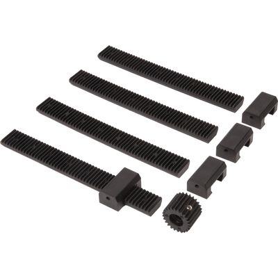 Pitsco Education TETRIX MAX Rack and Pinion Linear Slide Pack, Create Linear Motion for Robots and Vehicles, Robotics Building Elements, Spare Parts for Model Robots