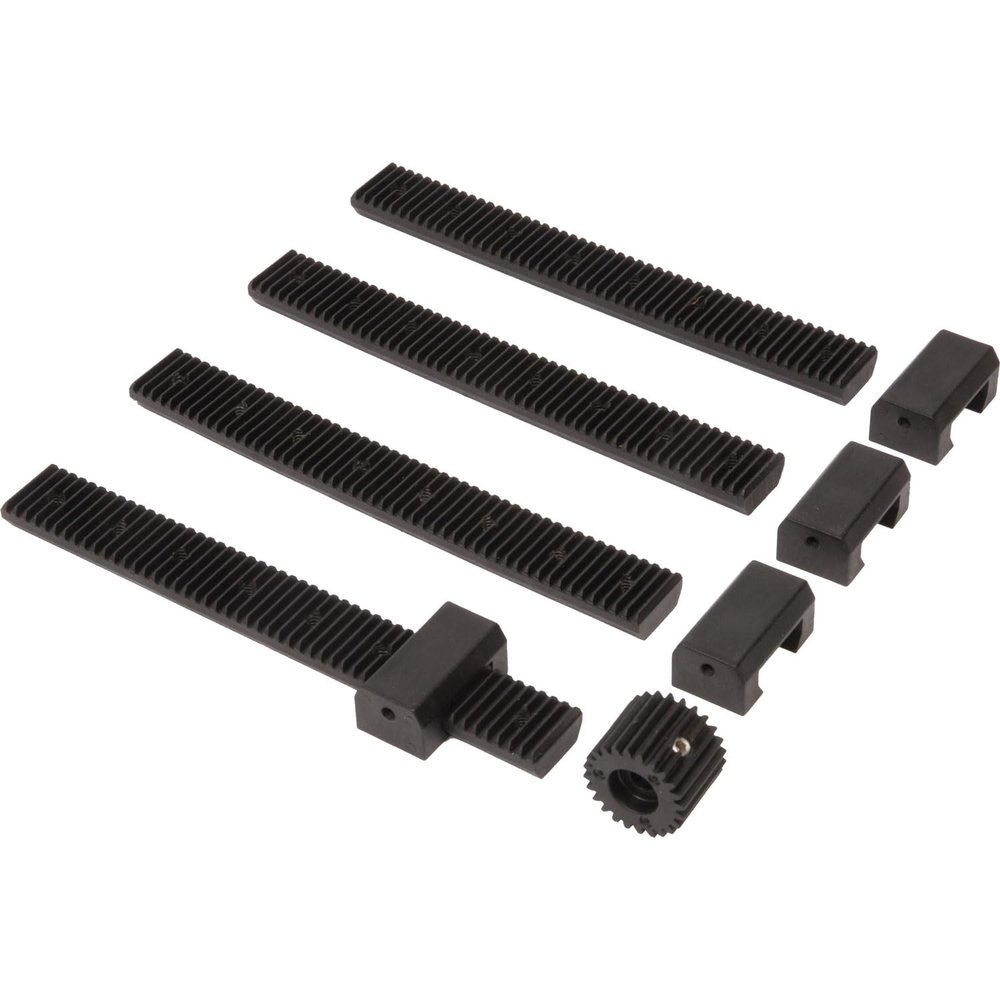 Pitsco Education TETRIX MAX Rack and Pinion Linear Slide Pack, Create Linear Motion for Robots and Vehicles, Robotics Building Elements, Spare Parts for Model Robots
