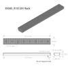 Pitsco Education TETRIX MAX Rack and Pinion Linear Slide Pack, Create Linear Motion for Robots and Vehicles, Robotics Building Elements, Spare Parts for Model Robots view 2