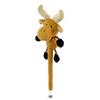 DolliBu Moose Plush Writing Journal Notebook Diary and Plush Pen Bundle Set view 3
