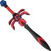 Formidable Toys 32 Inch Foam Sword  Riven Arc Red, Blue and Black  Customizable Toy Sword for Kids and Adults  Durable Polyurethane Foam for Play Fighting view 1