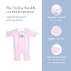 Magic Sleepsuit Baby Merlin's Cotton Baby Swaddle Transition Product - Soft and Cozy Design, Double Zipper for Easy Diaper Changes, Promotes Safe Sleep, 3-6 Months - Blue - Small 12-18lbs view 3