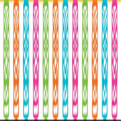 amscan Tiki Party Flag Banner. 12', Multicolor (241091)