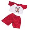 Reindeer PJs Teddy Bear Clothes Fits Most 14"-18" Build-a-Bear and Make Your Own Stuffed Animals view 1