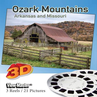 The Ozark Mountains - Classic ViewMaster - 3 Reels - 21 3D Images