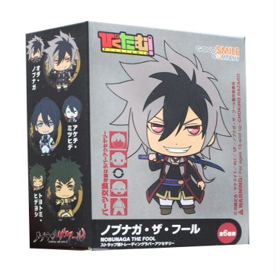 Animewild Nobunaga The Fool Picktam! Rubber Trading Strap (1 Random Blind Box)