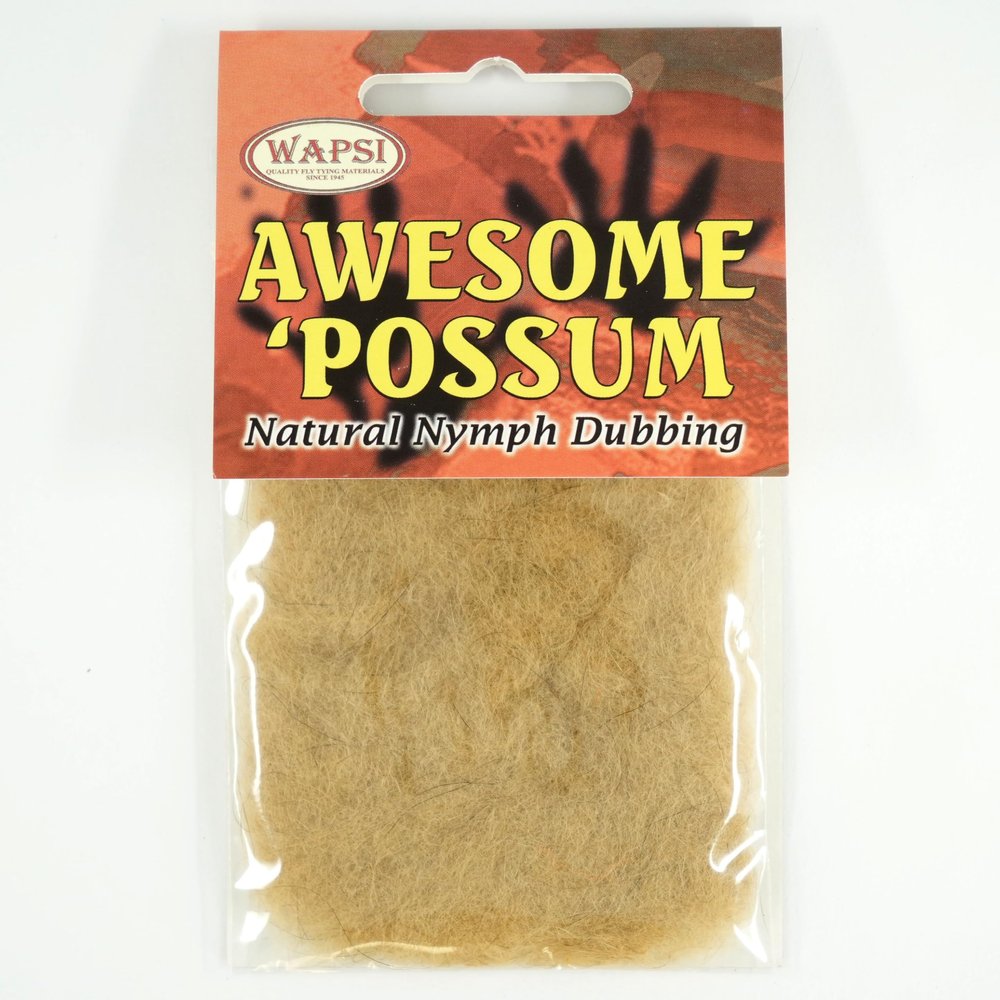 Wapsi Awesome 'Possum Dubbing, Bleached Ginger