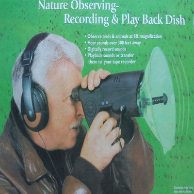 Walsoon Spy Listening Device Extreme Sound Amplifier Ear Bionic Birds Recording Watcher