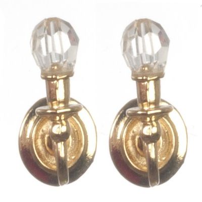 Dollhouse Miniature 1:12 Scale NON Electric Sconces #G7982