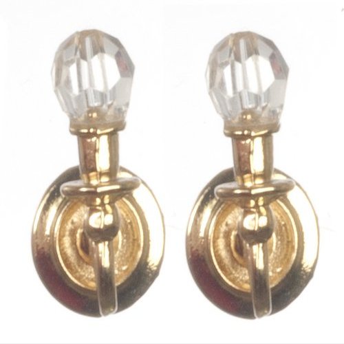 Dollhouse Miniature 1:12 Scale NON Electric Sconces #G7982