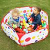 EocuSun Kids Ball Pit Large Pop Up Toddler Ball Pits Tent for Toddlers Girls Boys for Indoor Outdoor Baby Playpen w/Zipper Storage Bag, Balls Not Included (ARed) view 2
