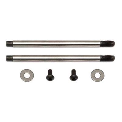 Team Associated 91620 FT 3x27.5 Shock Shaft V2 Chrome B6 Vehicle Part