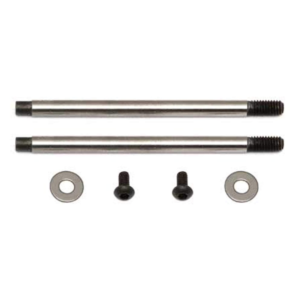 Team Associated 91620 FT 3x27.5 Shock Shaft V2 Chrome B6 Vehicle Part