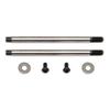 Team Associated 91620 FT 3x27.5 Shock Shaft V2 Chrome B6 Vehicle Part view 1