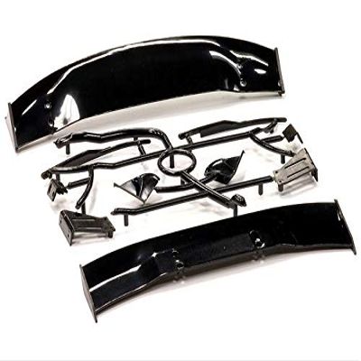 Integy Realistic Pak 1/10 Size Plastic Wing & Option Add-On for Drifting & TC