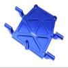 Billet Machined Rear Under Cover + Antenna Mount for Tamiya CR01 view 1