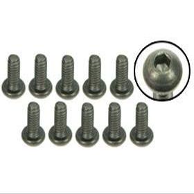 Integy RC Model TS-BSM305M 3Racing M3 X 5 Titanium Button Head Hex Socket - Machine (10 Pcs)
