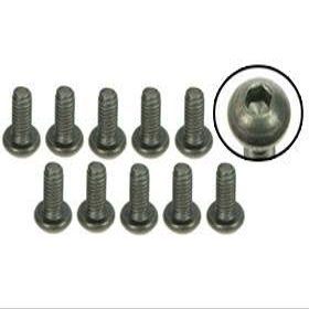 Integy RC Model TS-BSM305M 3Racing M3 X 5 Titanium Button Head Hex Socket - Machine (10 Pcs)