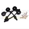 Integy Secured Body Clip (4) with Top Protection Cushion for 1/8 Scale view 1