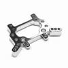 Integy Machined Alloy Rear Shock Tower for Team Associated 1/18 RC18T Truck - Silver view 1