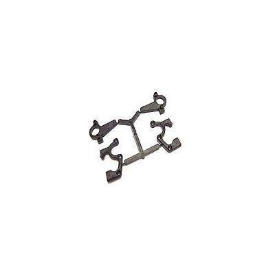 Integy Option - Graphite Front Bulkhead Set for Atlas YM34 Series