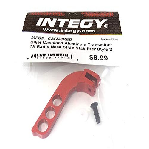 Integy Billet Machined Aluminum Transmitter TX RC Neck Strap Stabilizer Style B