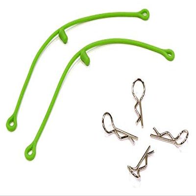 Integy Secured Body Clip (4) with 115mm Connecting Link for 1/10 Scale