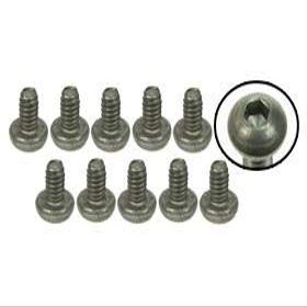 Integy RC Model TS-BSM203M 3Racing M2 x 3 Titanium Button Head Hex Socket - Machine (10 Pcs)