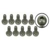 Integy RC Model TS-BSM203M 3Racing M2 x 3 Titanium Button Head Hex Socket - Machine (10 Pcs) view 1