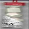 Chessex Manufacturing 29030 Tube Opaque Blank White Dice 6 Set view 1