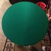 Speed lite poker table cover - felt style tablecloth - cover only - Ideal upgrade surface for any worn felt poker game table cover (green, 36 inch round) view 3