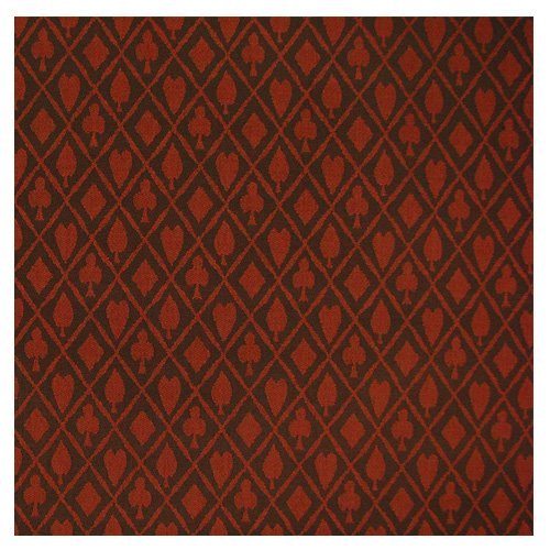 MRC 108 X 60 Inch Full Size Poker Table Suited Speed Waterproof Cloth BlackBerry Color