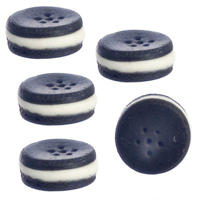 Dollhouse Miniature Set of 5 Delicious Sandwich cookies