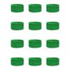 Couver Kids Children 1 Inch - Bright Green Cotton Terry Cloth Wristband for School, Church, YMCA Activities or evens(6 Pairs) view 1