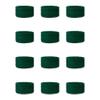 Couver Kids Children 1 Inch - Dark Green Cotton Terry Cloth Wristband for School, Church, YMCA Activities or evens(6 Pairs) view 1