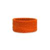 Couver Kids Children 1 Inch - Dark Orange Cotton Terry Cloth Wristband for School, Church, YMCA Activities or evens(6 Pairs) view 2
