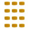 Couver Kids Children 1 Inch - Golden Yellow Cotton Terry Cloth Wristband for School, Church, YMCA Activities or evens(6 Pairs) view 1