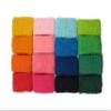 Couver Kids 1-Inch Slim Sweatbands (6 Pairs) - Thin Cotton Terry Cloth Wristbands for Toddlers - Small Athletic Wrist Bands for Gymnastics, Sports - 12pc Bulk Pack view 2