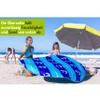 EverEarth E Lite Waterproof Beach Blanket & Kiddie Pool, Blue view 3