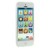 Cooplay White Smart Phone Toy Music Lullaby YPhone Song Touch Screen USB Recharable Cell Phone Learning English Mobile for Toddler Child Christmas view 1